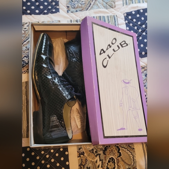 440 club dress shoes Black Oxford Shoes by 440 Club